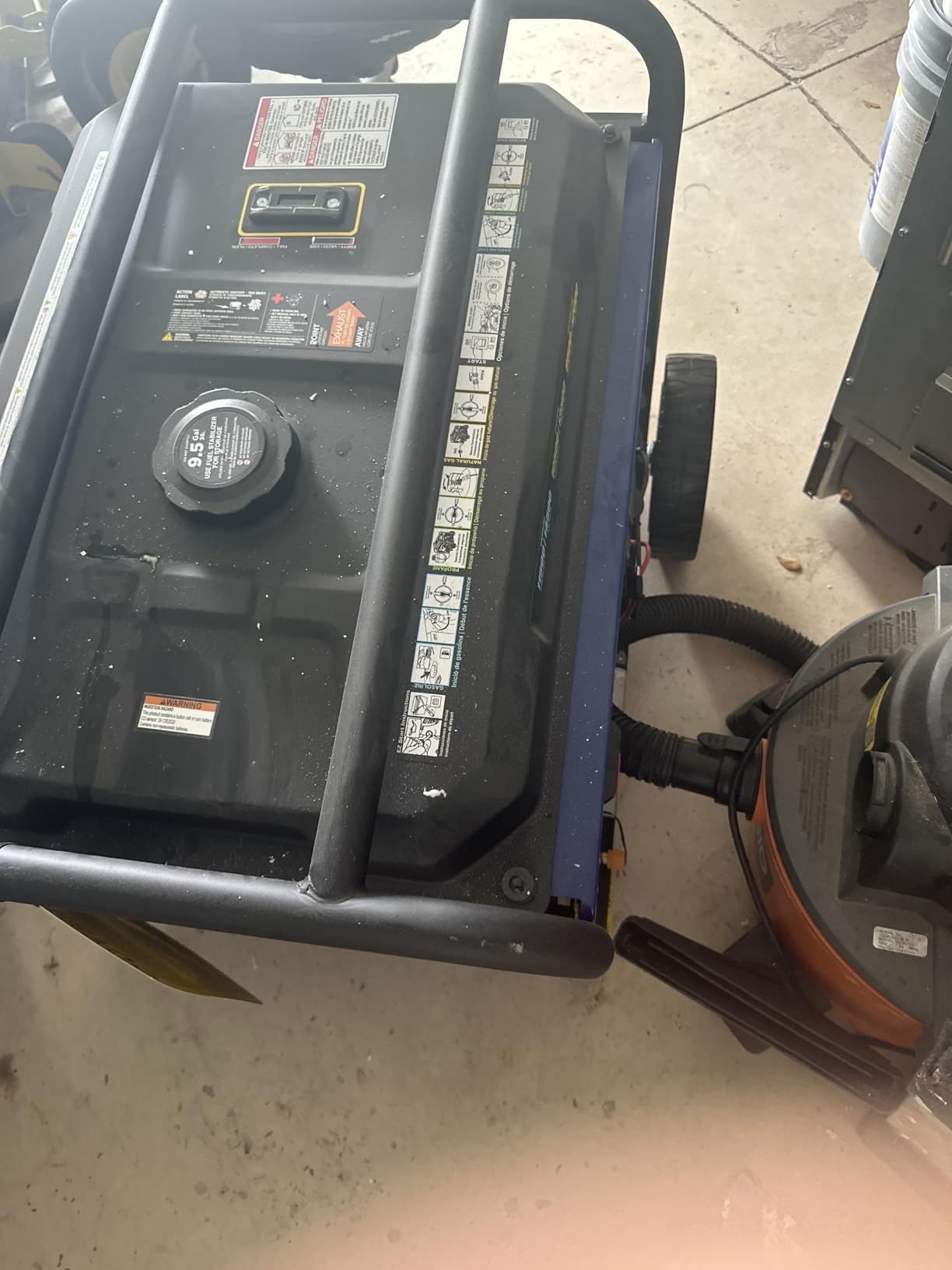 Westinghouse 14500 Peak Watt Dual Fuel Home Backup Portable Generator, Remote Electric Start, Transfer Switch Ready, Gas and Propane Powered customer photo 2
