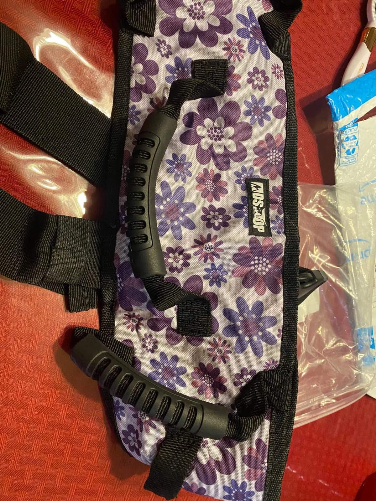 MDSTOP Gait Belt Transfer Belt for Seniors, Anti-Slip Gate Belt for Elderly Lifting with Quick Release Buckle, Medical Belt for Lifting Patients, for Handicap, Physical Therapy, Elderly (Purple) customer photo 1