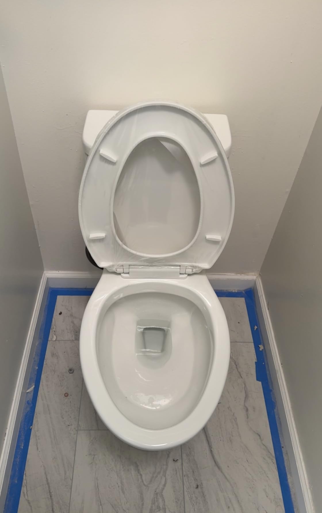Elongated One Piece Toilet with 17.3