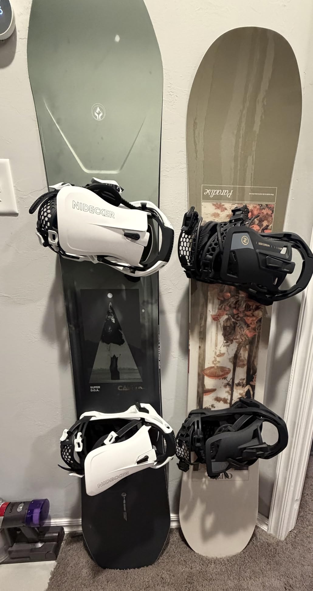Nidecker LT Supermatic Snowboard Bindings - Automatic Dual-Entry Binding with Heel Pedal & Universal Fit customer photo 1
