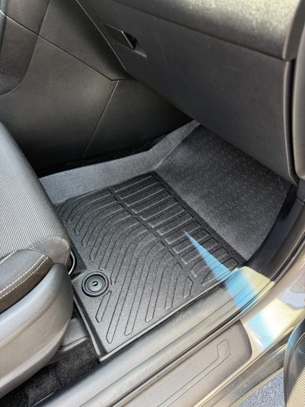 KELCSEECS Floor Mats for Nissan Pathfinder 2022-2026 8 Seats | All Weather Protection TPE Floor Liners for Pathfinder Full Set with Seatback Mats Accessories, Black customer photo 2