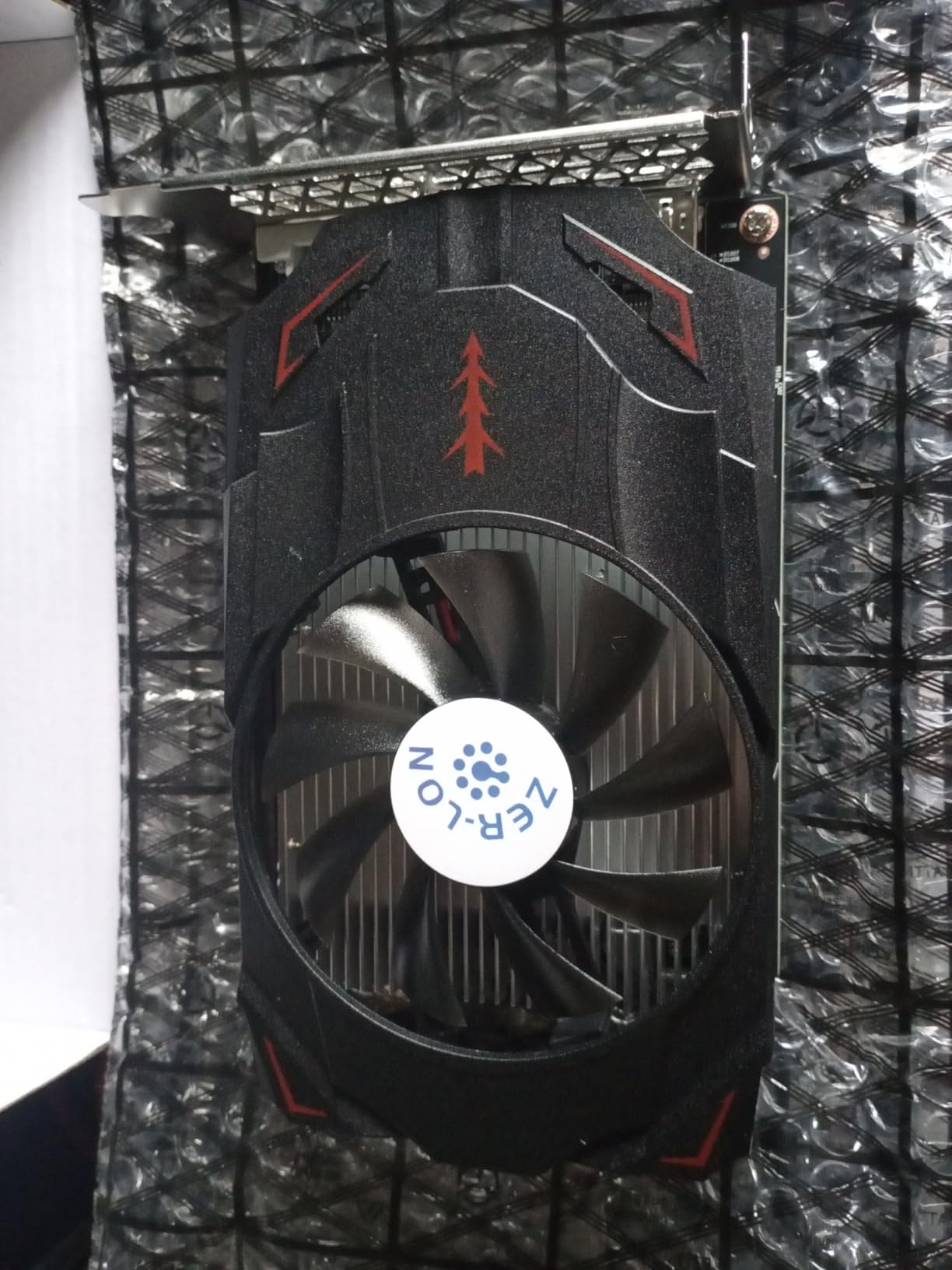 ZER-LON Radeon RX 550 4GB Graphics Card, GDDR5 128 Bit PCIE 3.0 Computer Gaming Gpu, 1183MHz Video Card with HDMI/DP/DVI Ports Support 4K customer photo 2