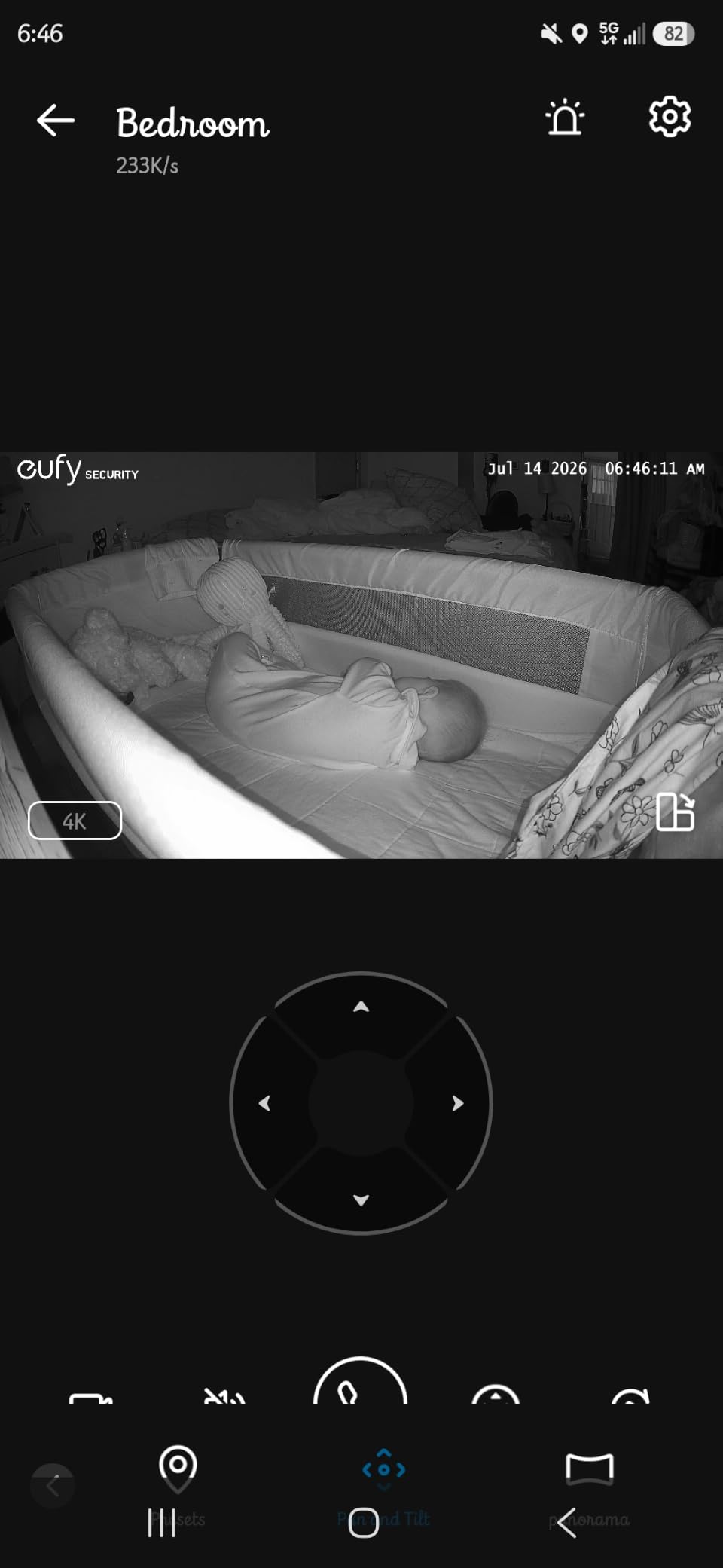 eufy Security 4K Indoor Camera E30, No Subscription, Pan and Tilt | AI Tracking, Color Night Vision, Pet/Baby/Nanny Camera with Two-Way Audio, Human/Pet Detection, Works with HomeKit (2-Pack) customer photo 1