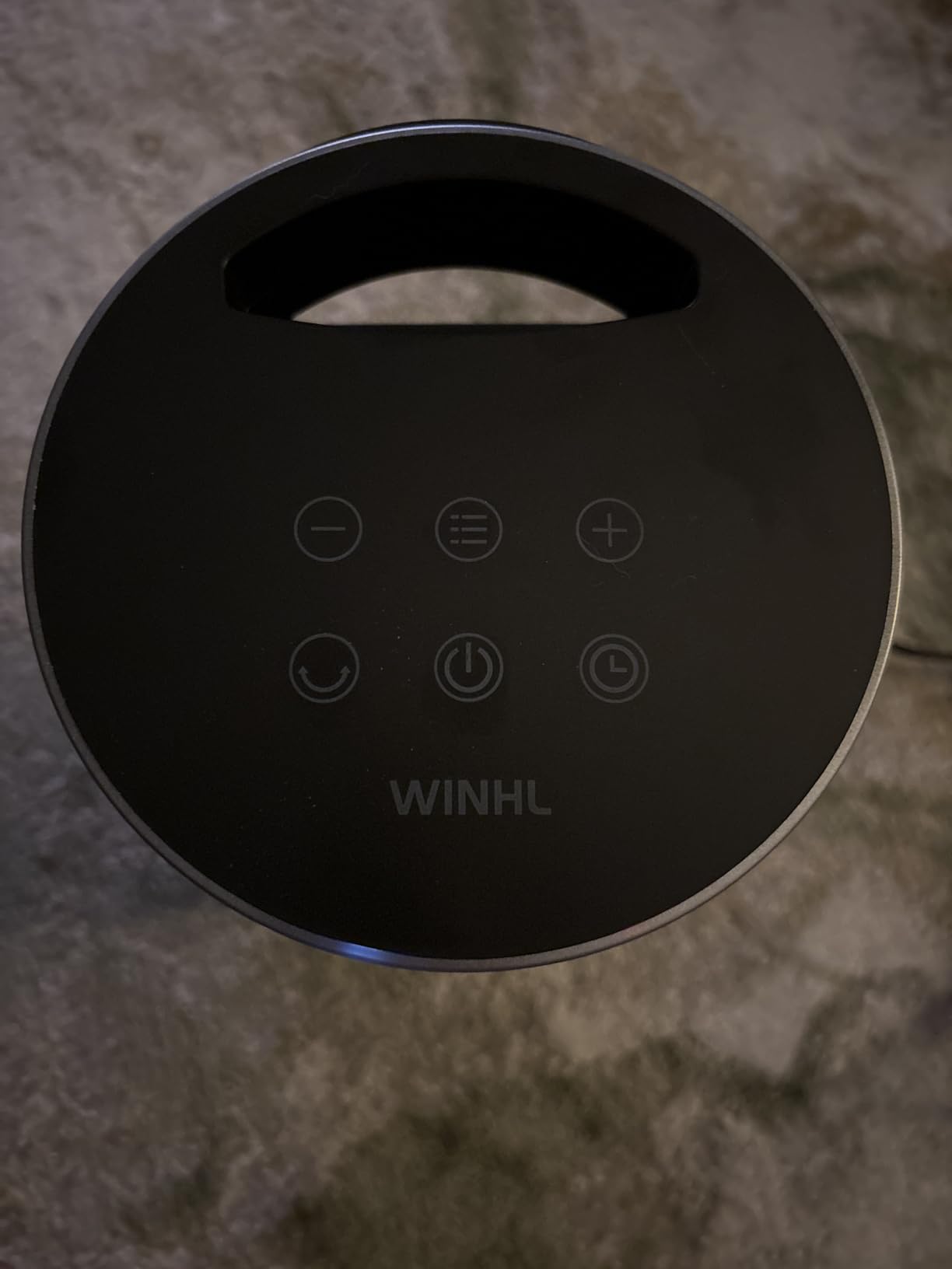 Space Heater, WINHL Portable Electric Heaters for Indoor Use, 70° Oscillation | Thermostat, Remote Control, 12H Timer, 5 Modes, Small Quiet 1500W PTC Ceramic Fast Safety Heat for Office, Bedroom, Home customer photo 1