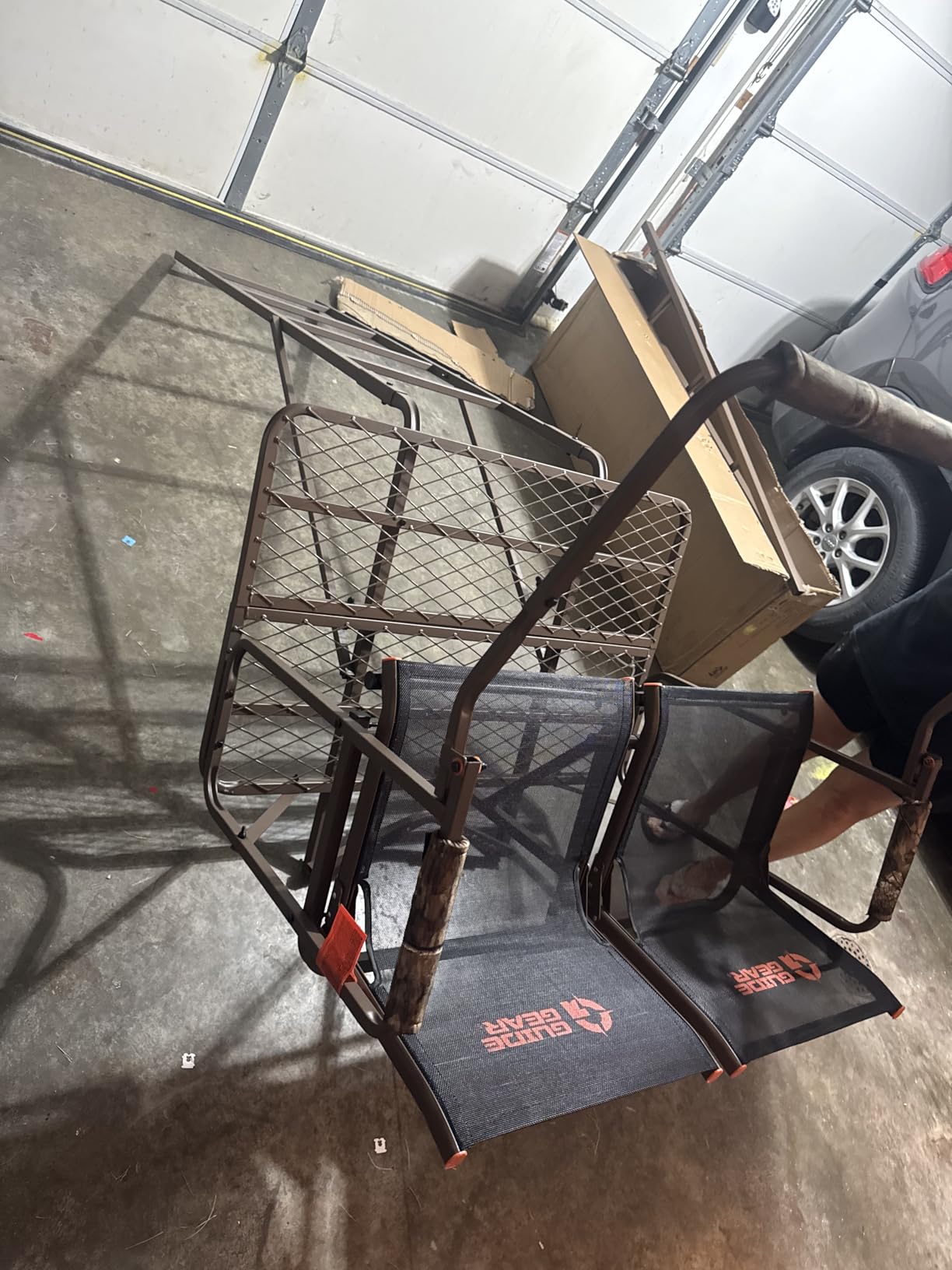 Guide Gear 17' 2-Man Ladder Tree Stand Climbing Hunt Seat, Hunting Gear Equipment Accessories customer photo 1