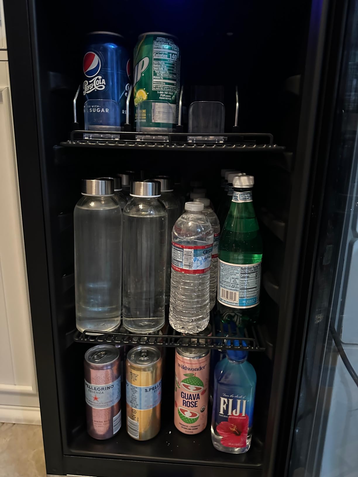 Commercial Beverage Refrigerator, 24.5 Inch 15 Cu. Ft. Drink Fridge, Display Refrigerator with Glass Door customer photo 1