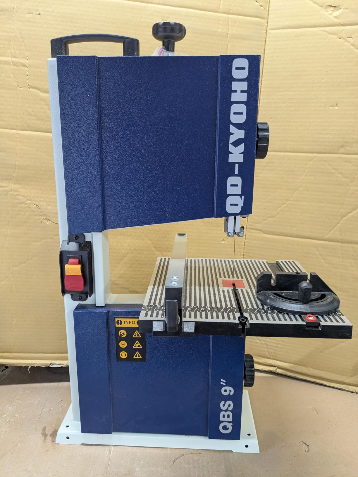 Band Saw, 14 Inch Bandsaw for Woodworking, 1445 & 2950 FPM Dual-Speed Bandsaw, 2 HP, 120V 14-Amp Motor, Band Saws with Solid Cast Iron Table, Iron Bandsaws with Overload Protection customer photo 1
