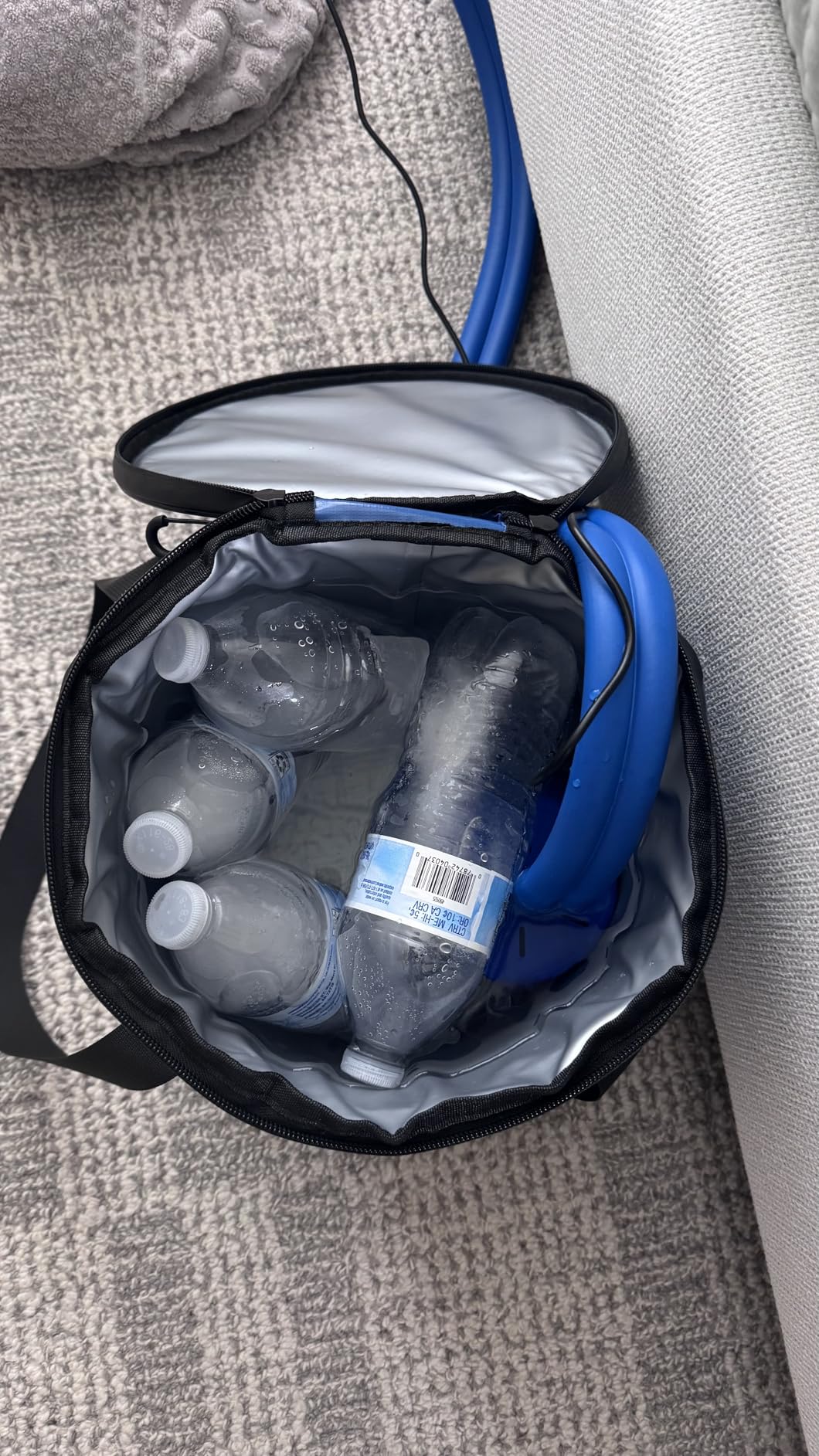 Ice Machine for Knee After Surgery 2.0, FSA Eligible HSA, Portable Cold Therapy Machine for Knee Replacement, Ice Therapy for Post Surgery, Cryotherapy System, Ice Compression for Recovery customer photo 1