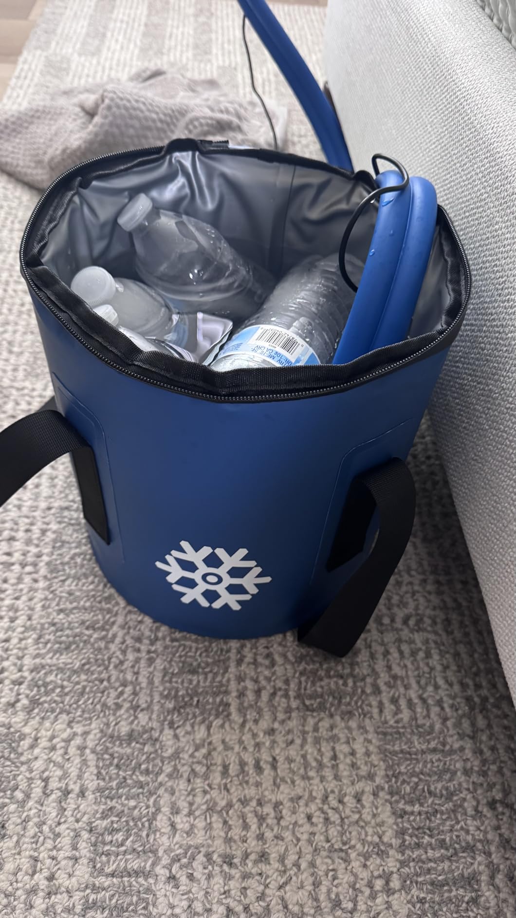 Ice Machine for Knee After Surgery 2.0, FSA Eligible HSA, Portable Cold Therapy Machine for Knee Replacement, Ice Therapy for Post Surgery, Cryotherapy System, Ice Compression for Recovery customer photo 2