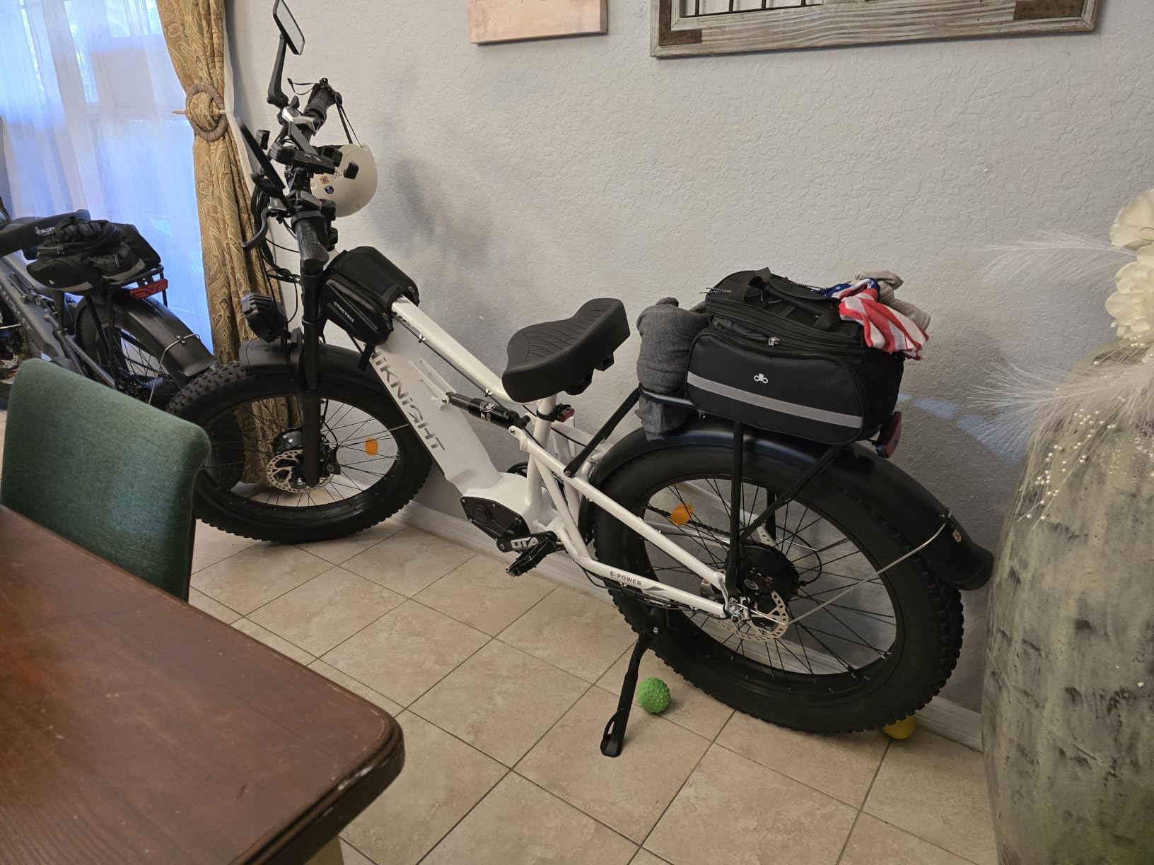 Dual Motor Electric Bike 4000W Peak 52V 20AH 24