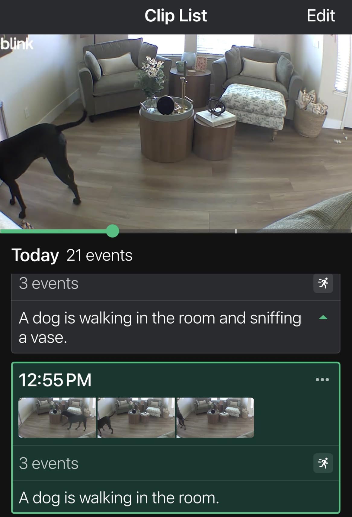 Blink Mini 2K+ (newest model) - Plug-in Home & Pet Indoor Security Camera with 2K video resolution, night vision, enhanced audio, motion detection - 2 cameras (Black) customer photo 2