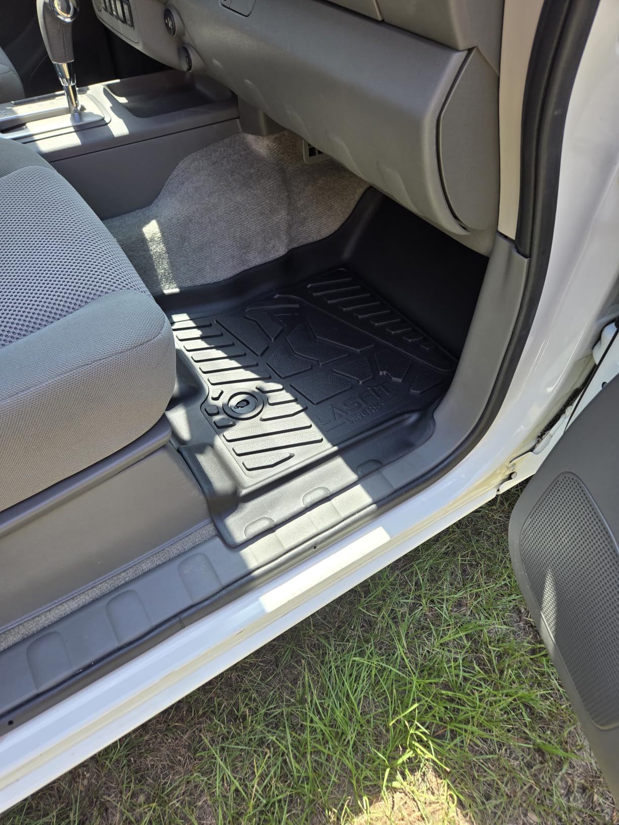 LASFIT Floor Mats for Nissan Pathfinder 2013-2020/ QX60 2014-2021/JX35 2013 | All Weather TPE Custom Fit Floor Liners, 1st 2nd & 3rd Row Car Mats Accessories, Black customer photo 1