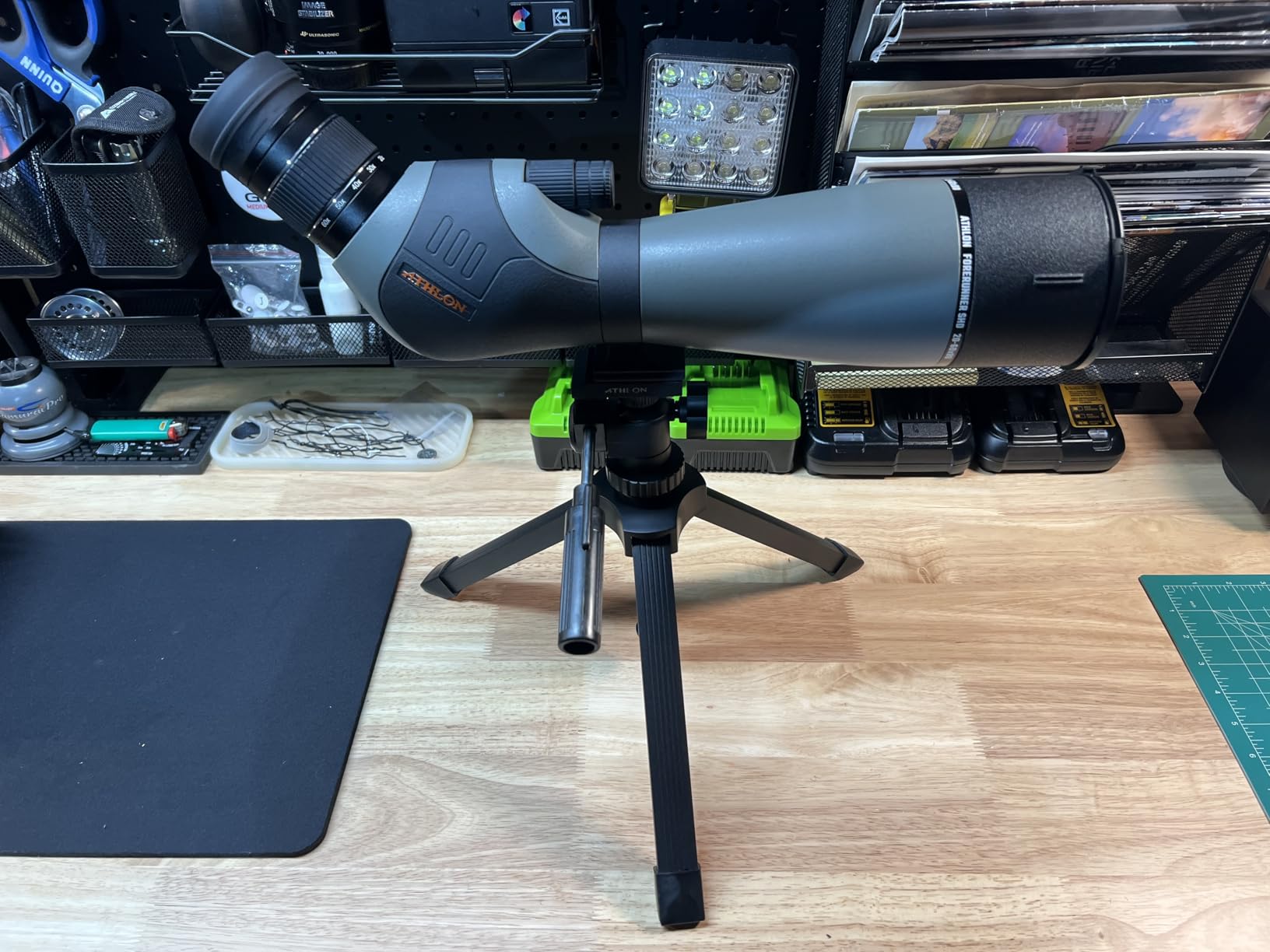 Athlon Optics 20-60x80 Dual Focus Forerunner Spotting Scope - ED Focal Lens with Tripod customer photo 1