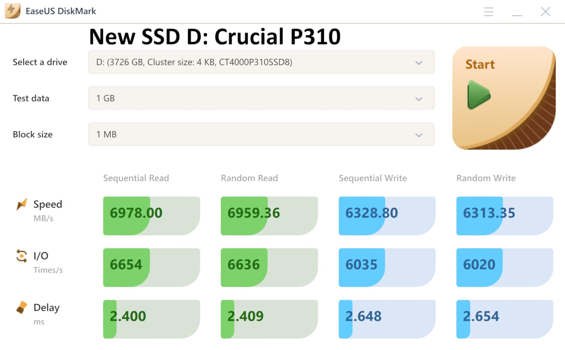 Crucial P310 4TB SSD, PCIe Gen4 NVMe M.2 2280, Up to 7,100MB/s, for Laptop, Desktop (PC), & Handheld Gaming Consoles, Includes Acronis Data Recovery Software, Solid State Drive - CT4000P310SSD801 customer photo 2