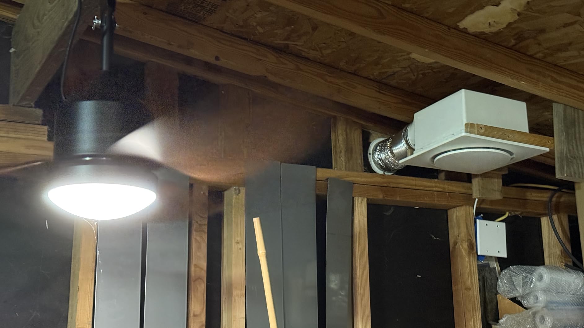 VIVOHOME EC Motor Bathroom Exhaust Fan with Humidity Sensor (160-110-50 CFM), Energy-Saving AutoFlow customer photo 2