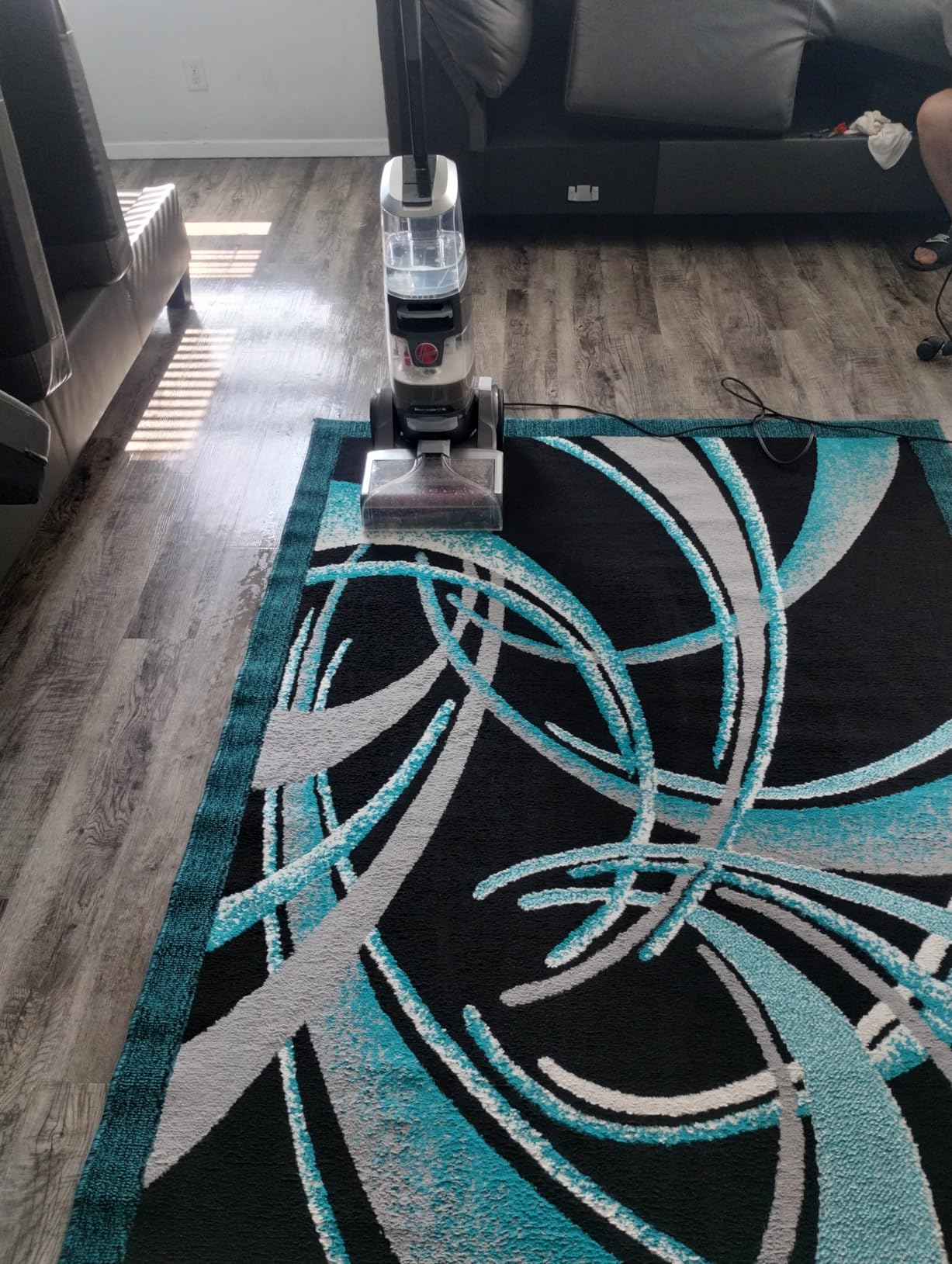 Hoover SmartWash Pet XL Upright Carpet Cleaner Machine for Carpet and Upholstery, Automatic Deep Cleaning Carpet Shampooer, Converts to Spot Cleaner, Pair with Hoover Carpet Cleaner Solution customer photo 1