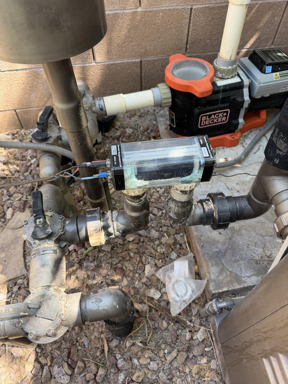 Smart Saltwater Pool Chlorinator System up to 15000 Gallons | Salt Water Chlorinator is Above Ground Pool with Built-in Wi-Fi & App Control,Titanium Plate Self-Cleaning Technology customer photo 2