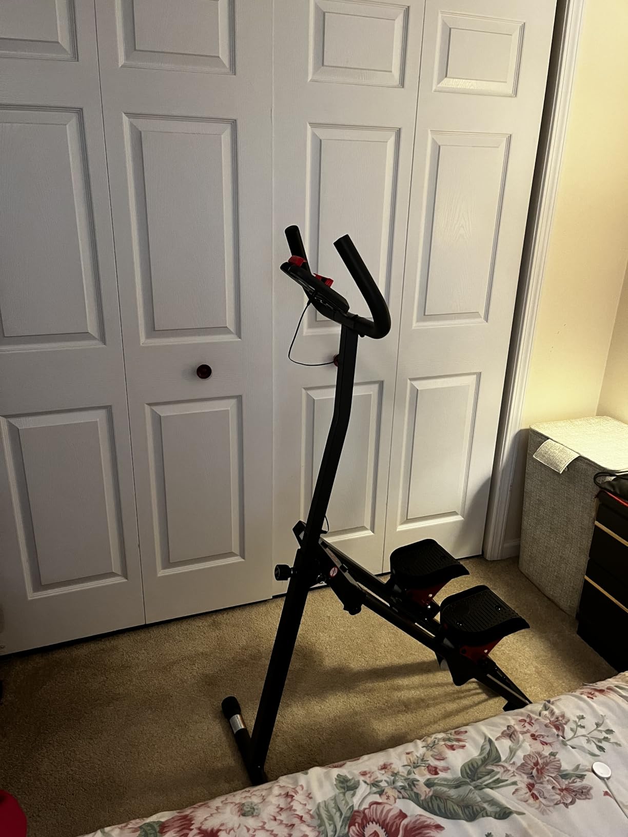 Sunny Health & Fitness Stair Stepper & Climber Exercise Equipment for Home Workout, Compact Cardio Training Machine customer photo 2