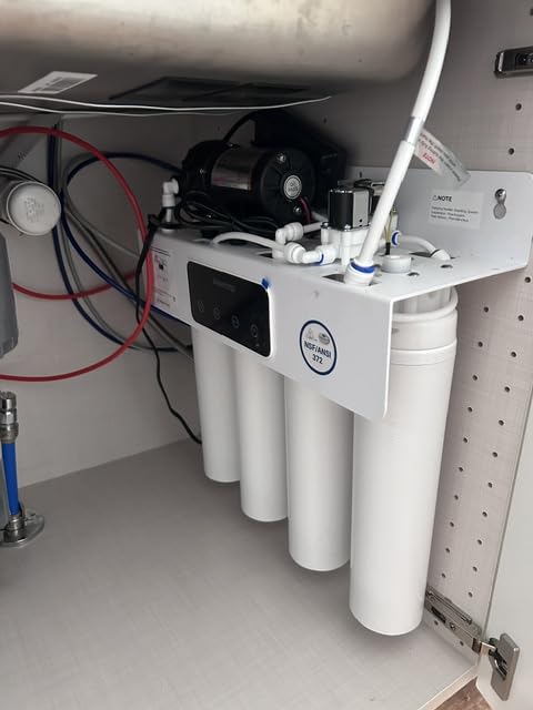 Waterdrop T3-M Remineralization Reverse Osmosis Water Filter, 450 GPD | NSF/ANSI 372 Certified, 9-Stage Tankless RO System, Tankless RO Water Filtration System, 2:1 Pure to Drain, Plug-in Required customer photo 1