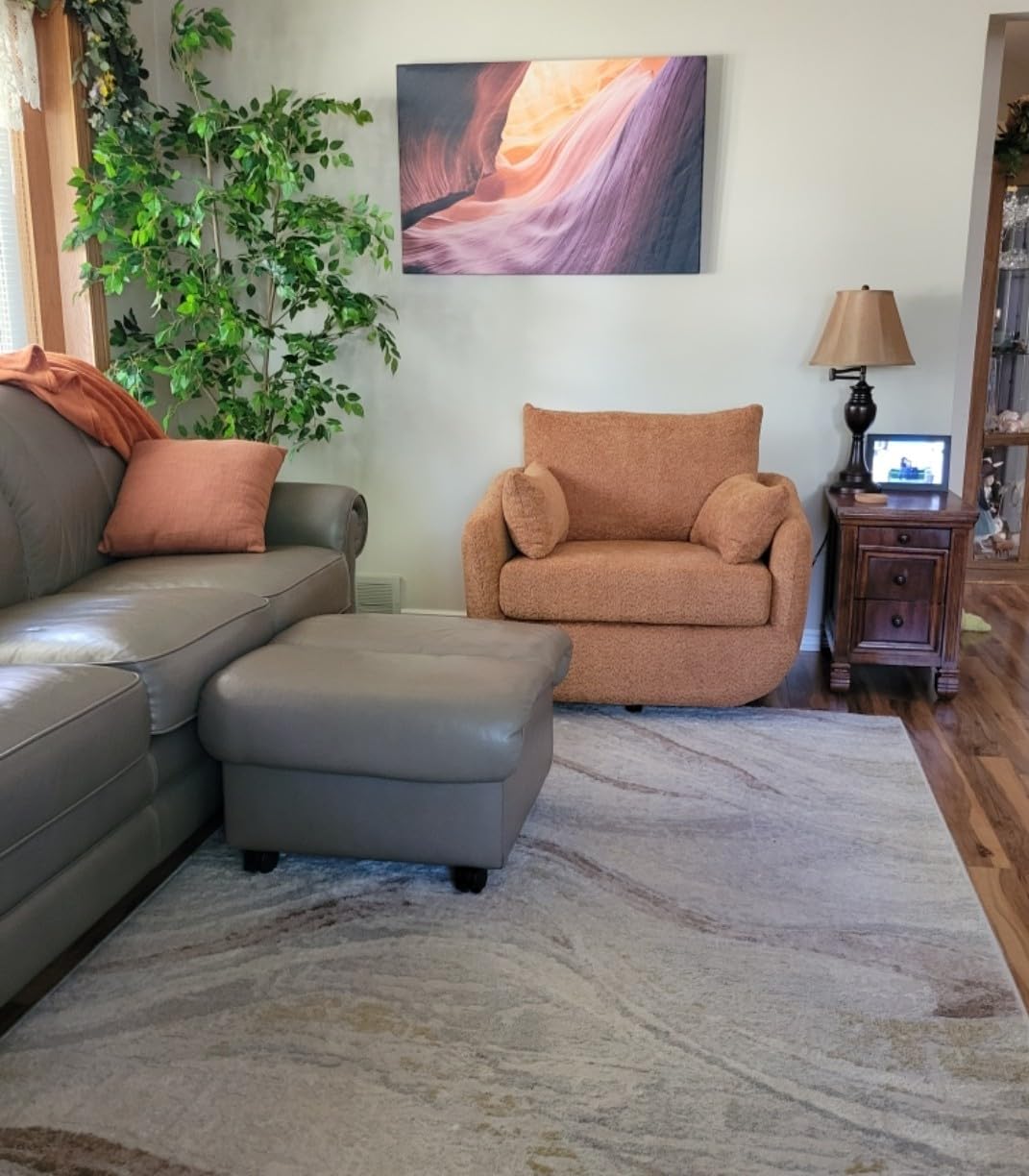 360° Swivel Accent Armchair, 39.3