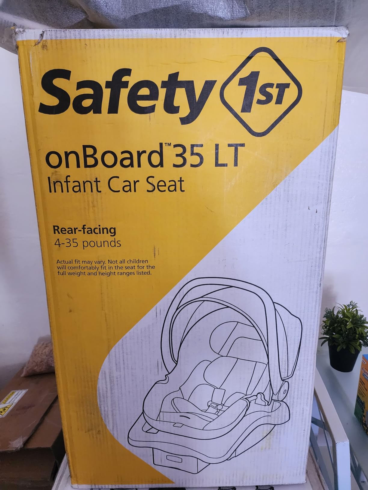 Safety 1st OnBoard FLX Infant Car Seat with Base, Lightweight Baby Car Seat for Travel, Old Soul customer photo 2
