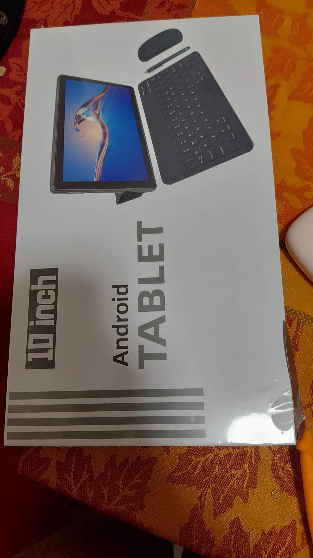 Android 15 Tablet, 10 inch Tablets, 2 in 1 Tablets with Keyboard Case | 8GB RAM+32GB ROM/2TB Expandable, 1280x800 IPS Display Screen, 5G Wi-Fi6, Dual Camera, 6000mAh Battery BT5 Widevine L1 (Green) customer photo 2