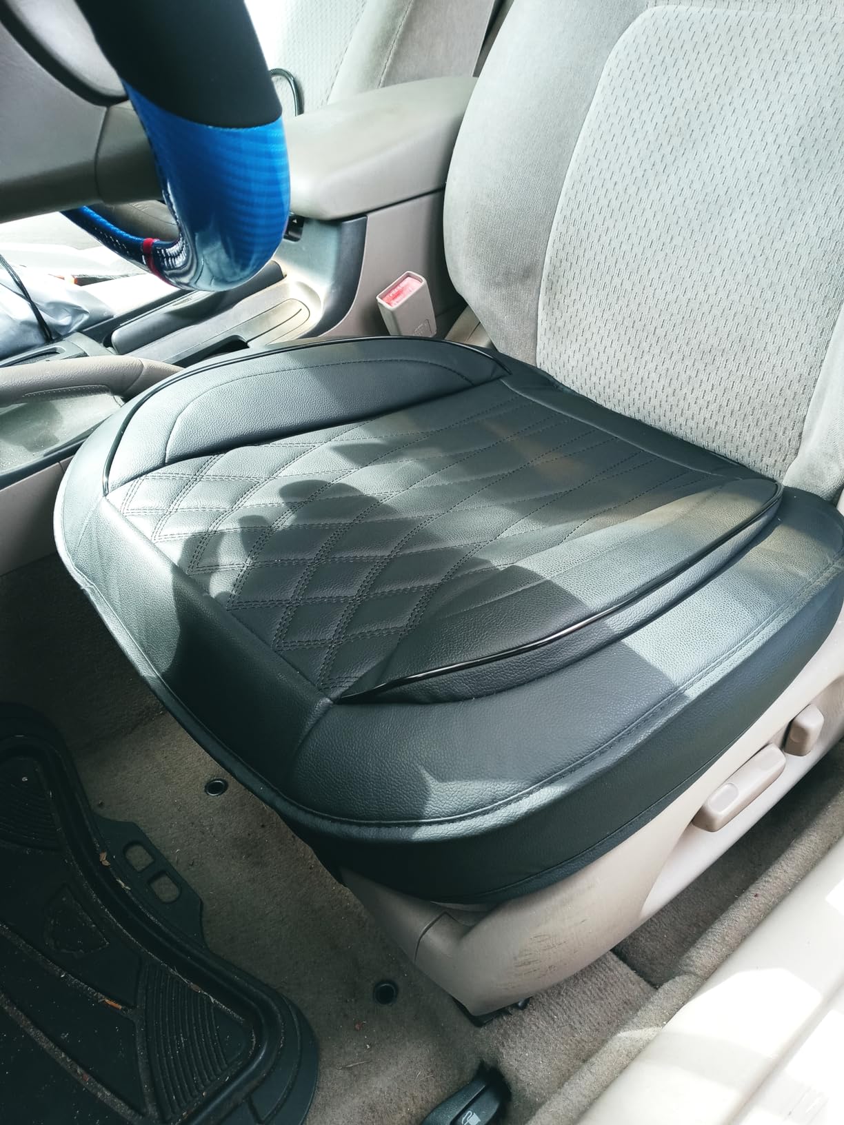 Car Seat Covers Fit for Buick Enclave 2018-2024 7 Seats | Custom Full Set, Waterproof Faux Leather, Scratch Resistant, Full Wrap, Easy to Install & Wipe Clean, Black Seat Interior Protector customer photo 1