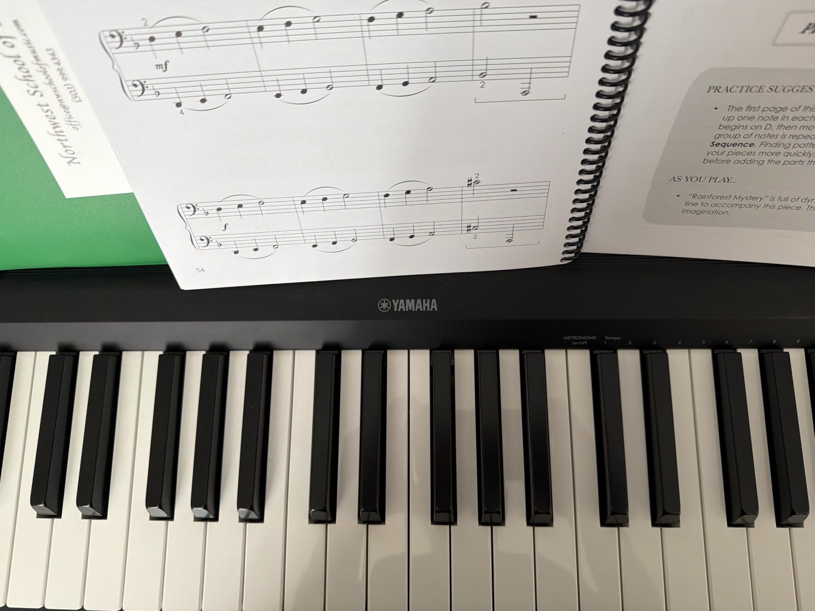 Yamaha P145BT 88-Key Digital Piano with Weighted Keys, Compact Design, Bluetooth, Keyboard, Music Rest, Sustain Foot Switch, and Built-in Speakers for Home Practice or Travel customer photo 1