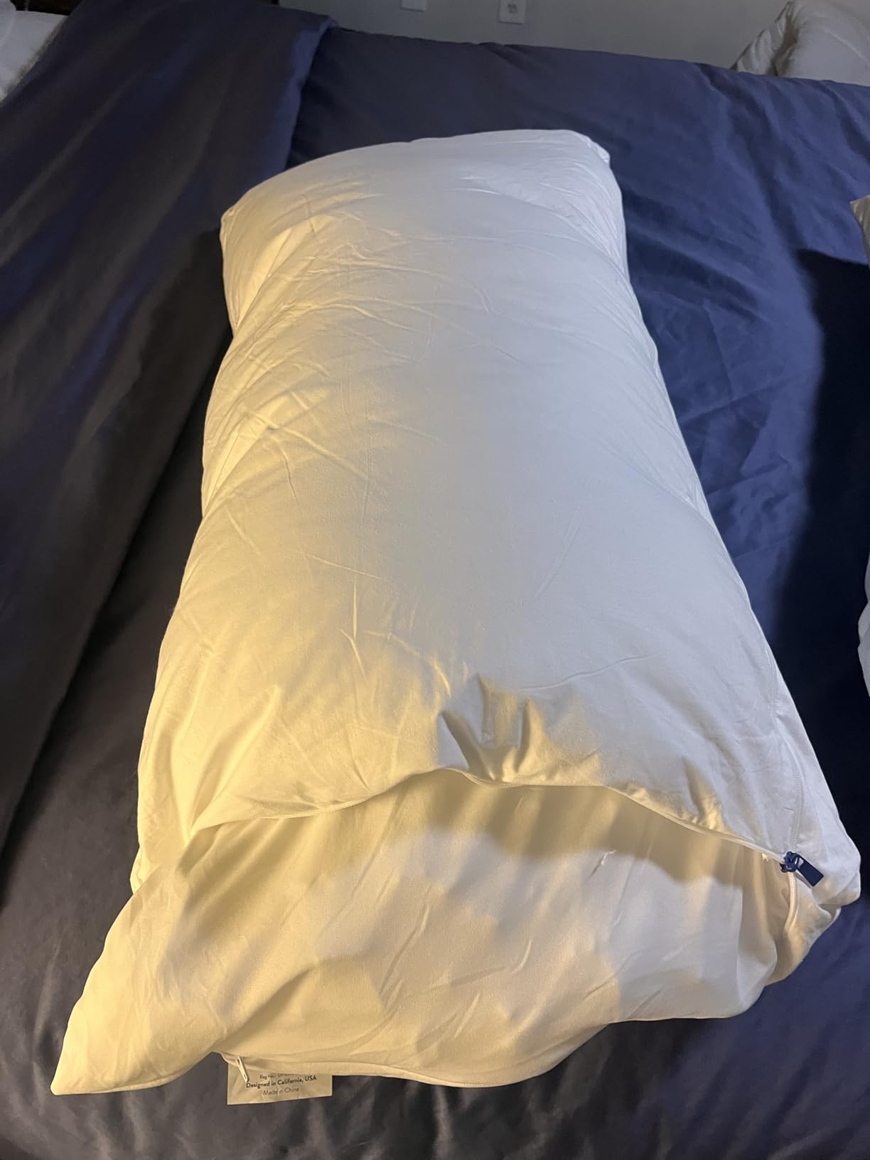 ACCURATEX King Pillow 1-Pack, Adjustable Shredded Memory Foam Pillow | Hybrid memory foam & down alternative pillow customer photo 1