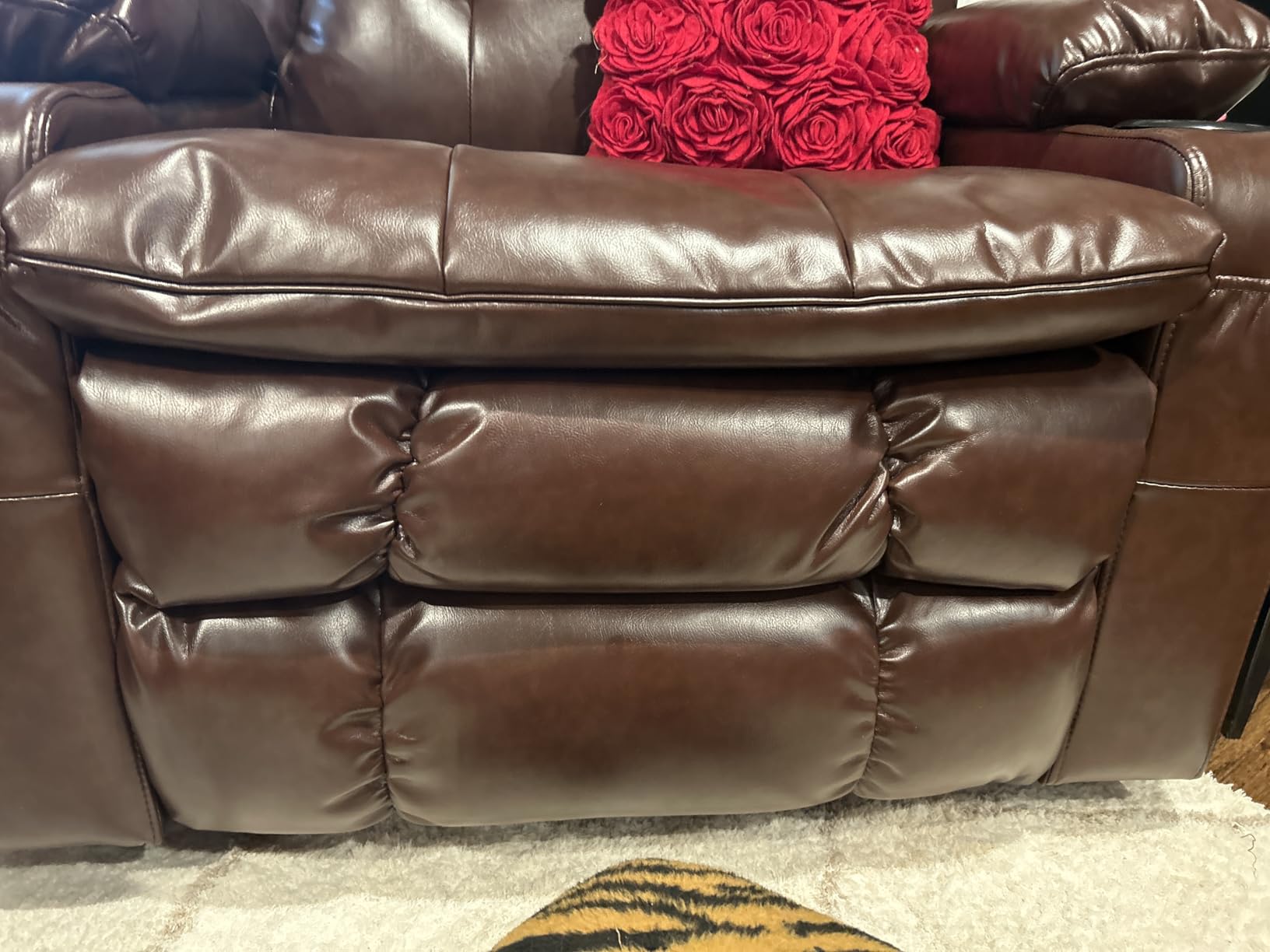 Dual Motor Power Lift Recliner Chair for Elderly with Massage and Heat, Oversized Lift Chair with Arm Storage, Lay Flat Lift Recliner for Adults, Big Tall, Infinite Position, Brown customer photo 1