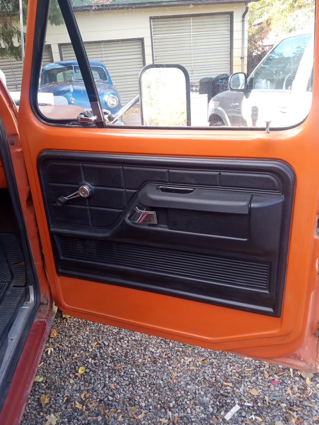 Door Panel Kit Compatible with 73-79 Ford F100 F150 F250 F350 Bronco | Front Inner; Trim Panel Arm Rest Pads Finger Cups Replacement for D3TZ-1023942-KT Plastic Steel customer photo 1