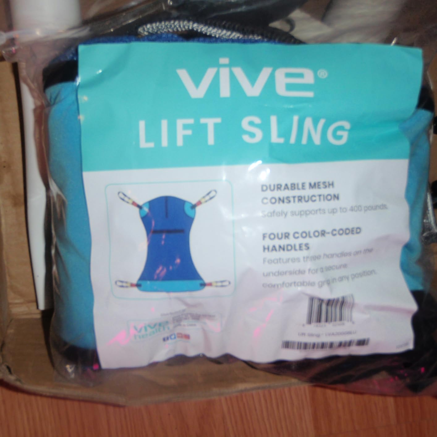 Vive Patient Lift for Home Use - Hydraulic Lift for Elderly Transfer from Bed to Chair & Floor, Portable Medical Hoist Lift Assist Device with Sling for Handicap & Seniors - 400 lb Capacity customer photo 1