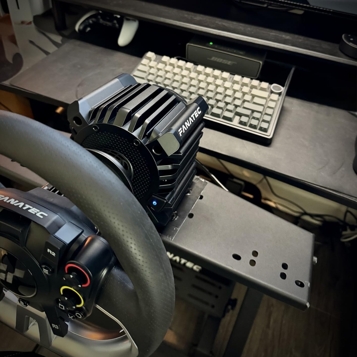 Fanatec Officially Licensed Gran Turismo DD Pro PlayStation Sim Racing Steering Wheel, Base and Pedals customer photo 2