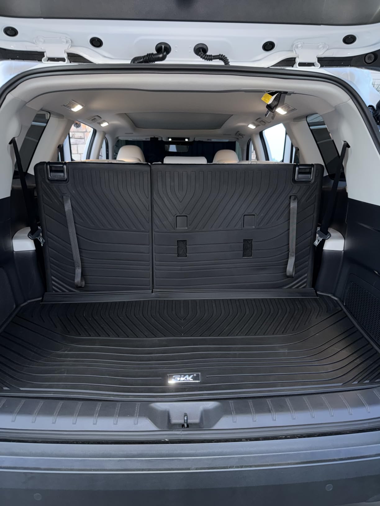 3W Floor Mats Fit for Benz GLE SUV 2020-2026 | Not fit coupe/W167/hybrid, TPE liners for 5-seat GLE 350/450/580/53/63 AMG S customer photo 1