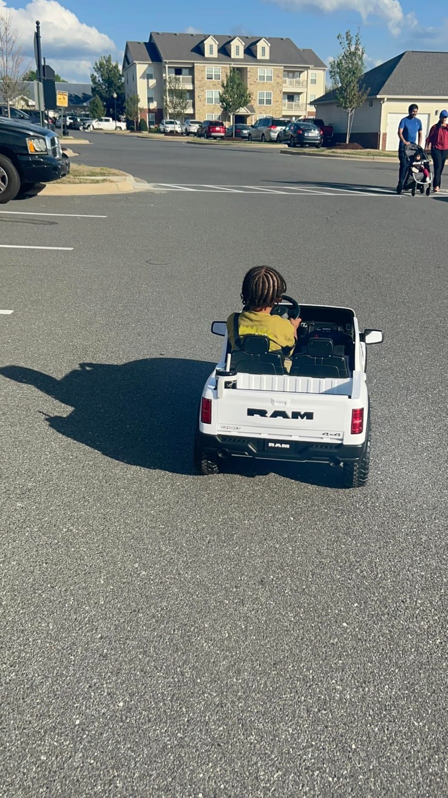 First Ride On 24V Ride on Toys for Big Kids, Licensed RAM 1500 RHO Electric Car for Kids w/Remote Control, Ride on Truck w/Bluetooth, LED Lights, Truck Bed Storage, Gear Shifter & Soft Start customer photo 1