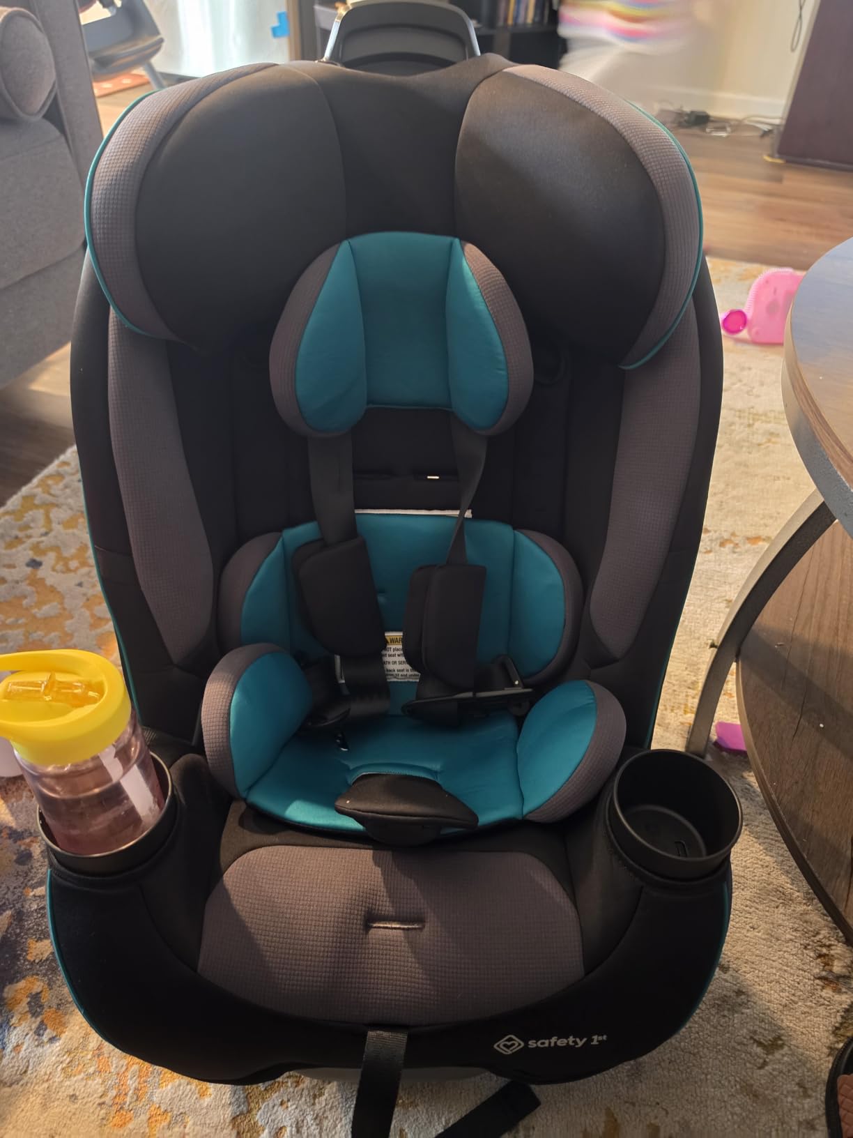 Safety 1st Grow and Go All-in-One Convertible Car Seat, Rear Facing 5-40 lbs, Forward Facing 30-65 lbs, High Back Booster 40-100 lbs, Black Phantom customer photo 2