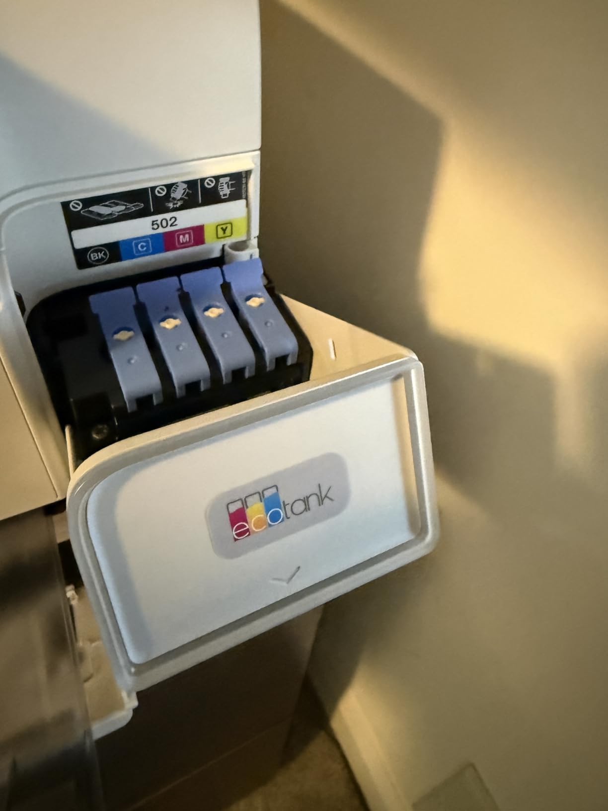 EcoTank ET-3950 Wireless Color All-in-One Supertank Printer | Cartridge-free print, scan, copy; up to 18 ppm, borderless photo printing, ADF; ideal for home and small offices customer photo 2