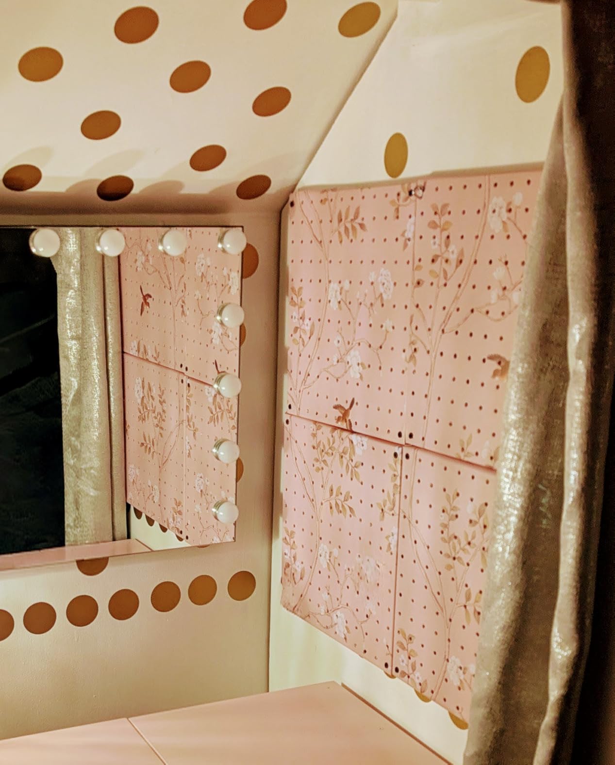 INCLY 90PCS Metal Peg Board Kit with 1/4