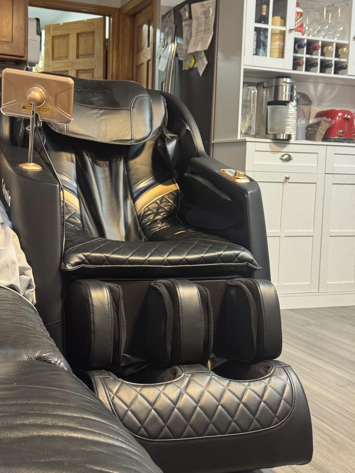 Culanta Massage Chair Full Body, Zero Gravity SL-Track Shiatsu Massage Recliner Chair with Body Scan, Airbags, Foot Rollers, Deep Yoga Stretch, Heating (U1-Brown) customer photo 1