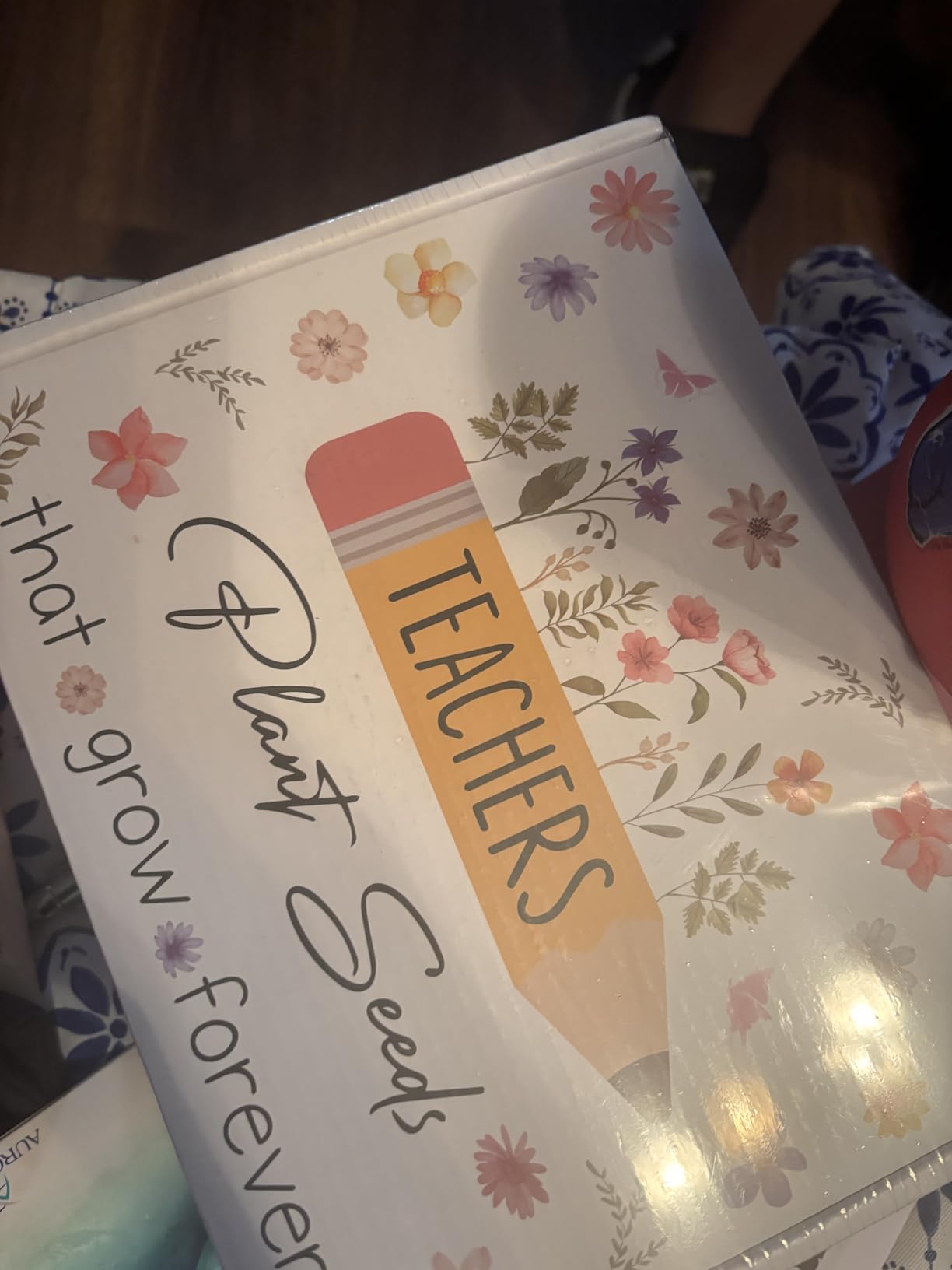 Teacher Gifts for Women, Back to School Teacher Gifts first day of school | Teacher Appreciation Gift, Thank You Gift Bulk Basket End of Year for Thanksgiving with 16oz Glass Cup customer photo 1