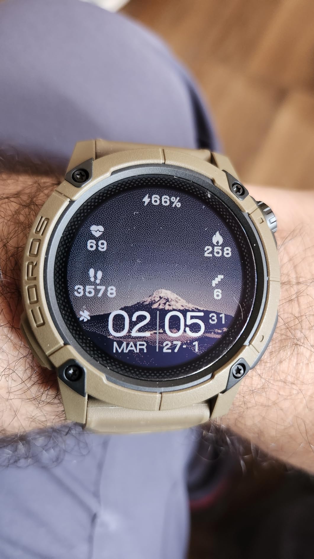 COROS Nomad GPS Outdoor Watch, 22-Day Battery Life, Fishing - Green | Global Maps with Turn-by-Turn Navigation Voice-Pin Adventure Journal customer photo 1