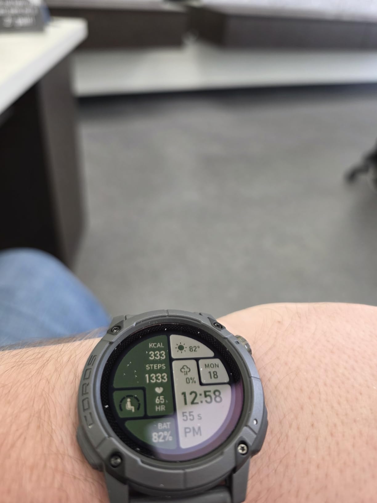 COROS Nomad GPS Outdoor Watch, 22-Day Battery Life, Fishing - Green | Global Maps with Turn-by-Turn Navigation Voice-Pin Adventure Journal customer photo 2