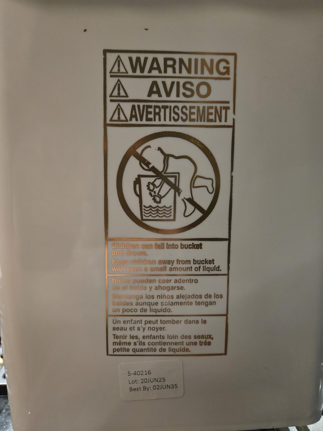 Lunch & Dinner Variety Kit Emergency Food Supply, 113 Servings, 25 Year Shelf Life - Dehydrated Meals, Survival Food Camping Essentials, 4 Gallon Bucket customer photo 1