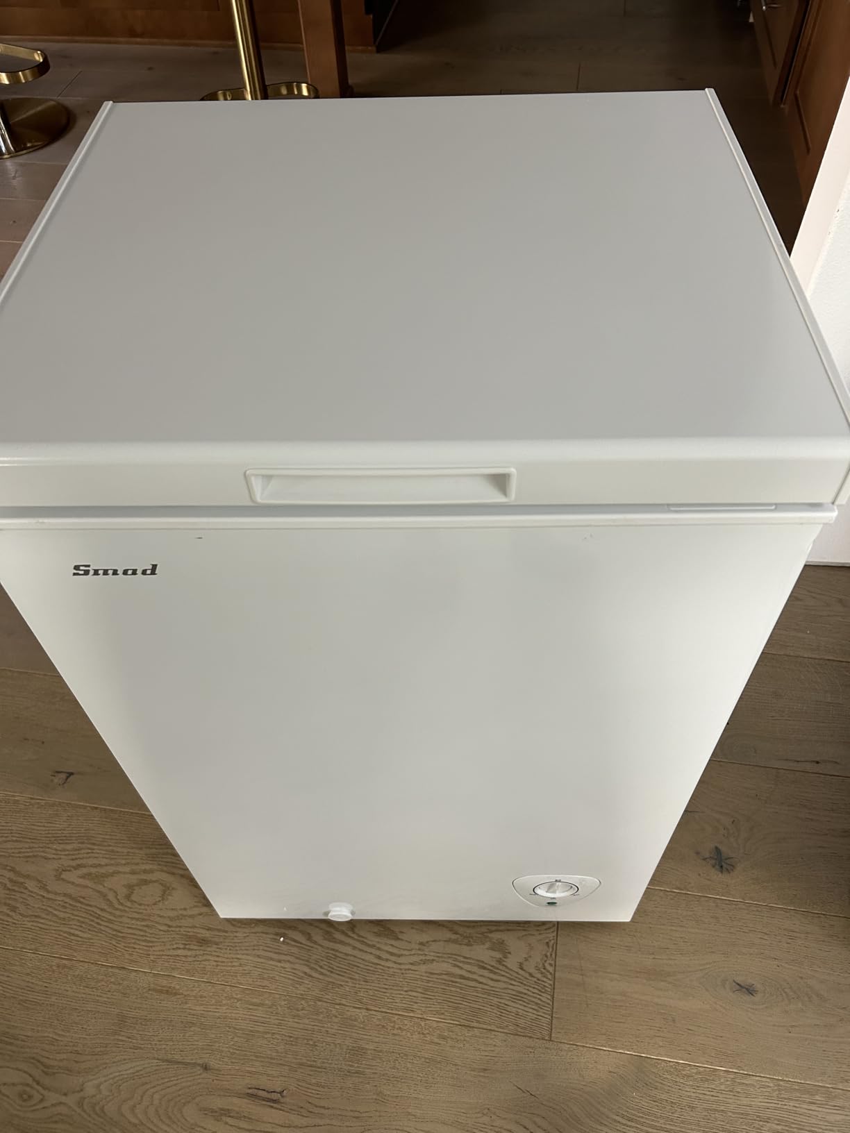Smad Chest Freezer 20 Cu. Ft. Garage Ready Freezer with 2 Baskets, Top Opening, 7 Level Temperature Control, Easy Defrost Drain for Storage, Hunting, Office, Outdoor, Large Capacity, 4 Wheels customer photo 1