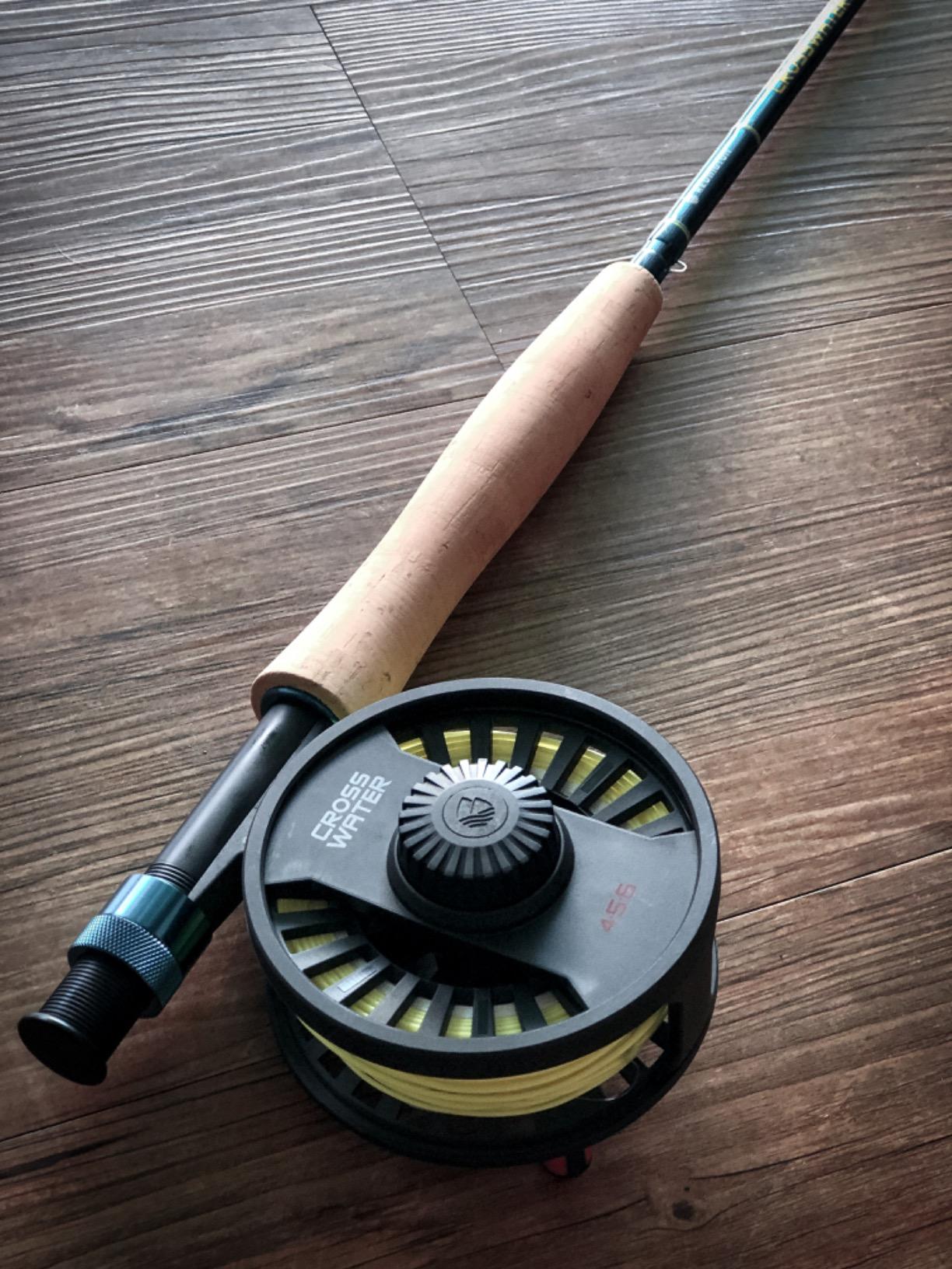 Redington Crosswater Fly Fishing Outfit - 4-Piece Fly Rod with Crosswater Reel, Rio Mainstream Fly Line & Zippered Travel Case - Complete Starter Kit customer photo 2