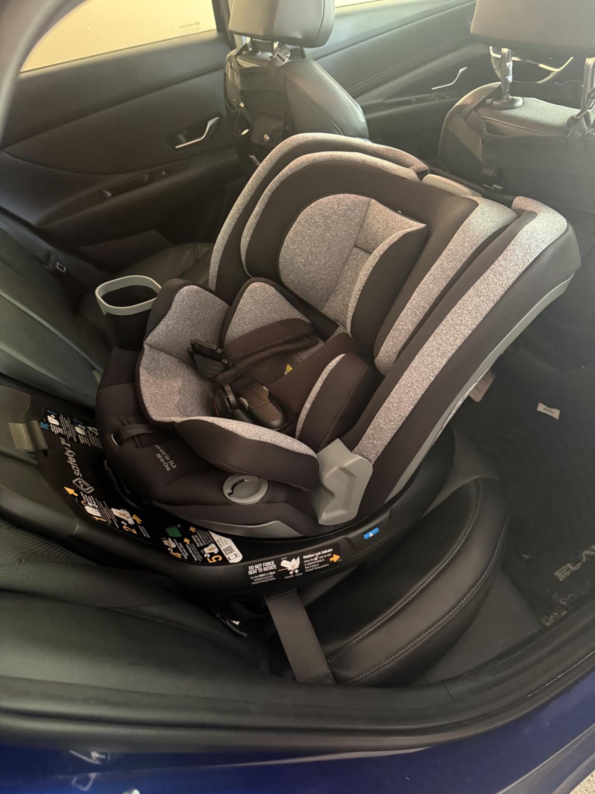 Safety 1st Turn and Go 360 DLX 360 Car Seat, Rotating All-in-One Convertible Car Seat, Sand Bucket customer photo 2