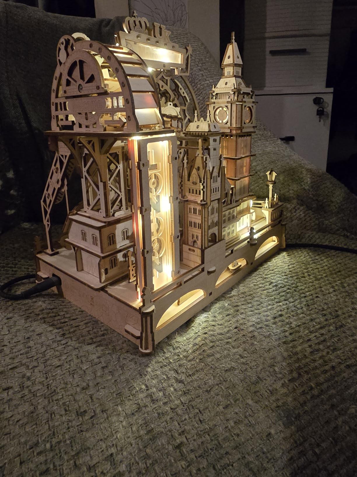 ROKR 3D Wooden Puzzles for Adults,Marble Travel London,431Piece 3D Puzzles,Marble Run Gift for Adults customer photo 1