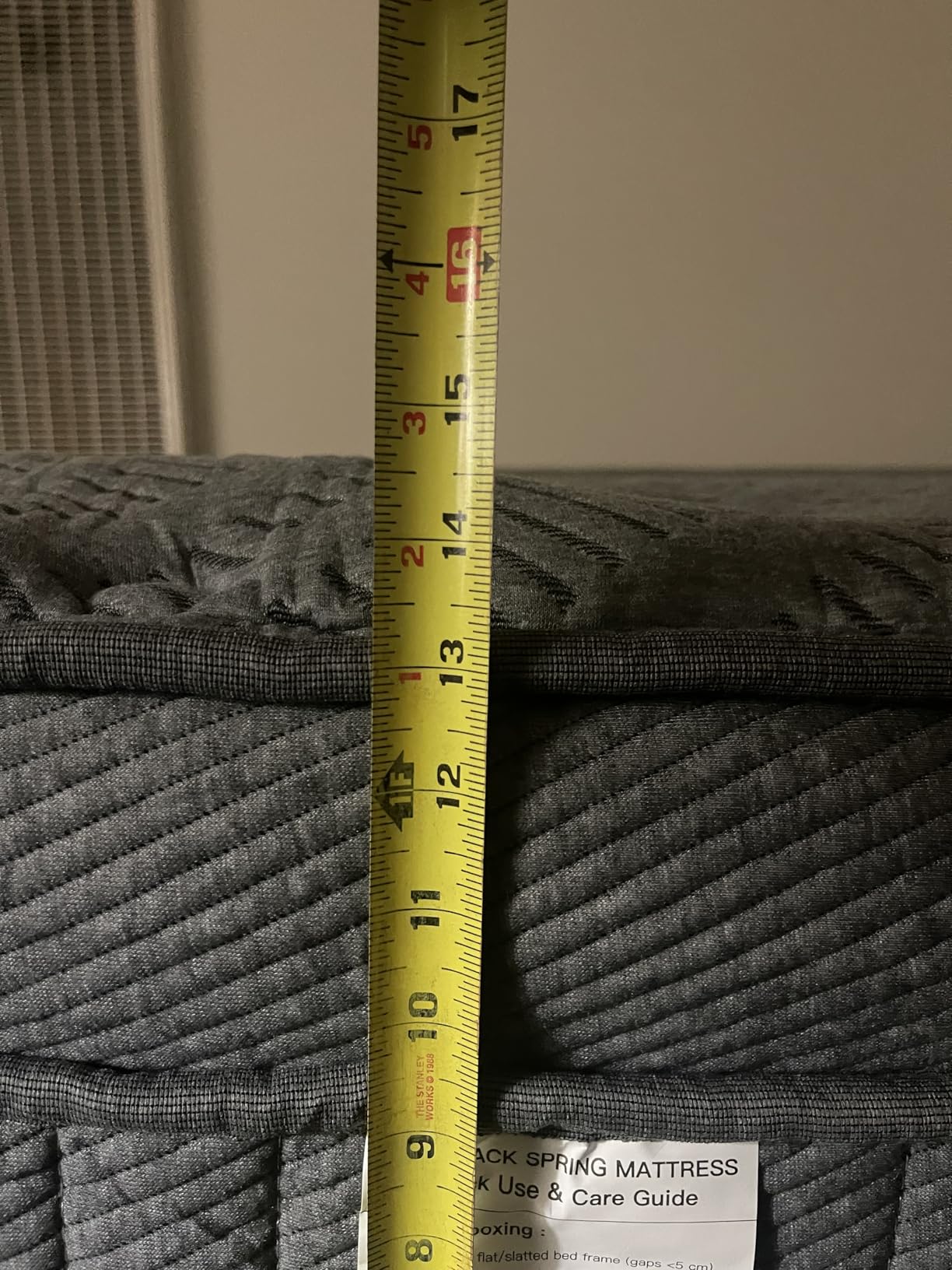 inight King Size Cooling Hybrid Mattress, 12 Inch Medium Firm, Pocket Coils customer photo 2