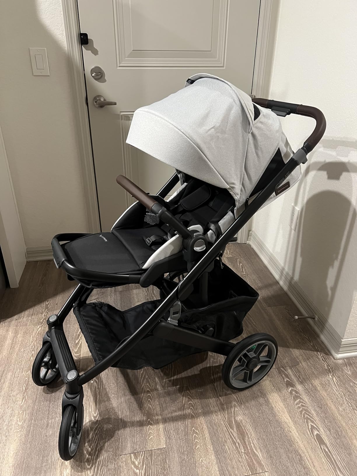UPPAbaby Cruz V3 Full-Size, from Birth, Car Seat Compatible - Greyson | From birth to 50 lbs, one seat that grows with every stage customer photo 2