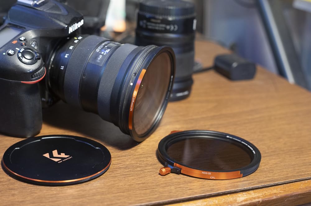 K&F CONCEPT 82mm Magnetic CPL + VND2-32 + Black Diffusion 1/4 Filter Kit | 1s Swap, Magnetic 5-Pack: Filter + Magnetic Basic Ring + Lens Cap Kit with Storage Case (Nano-X Series)-FU704 customer photo 1